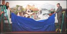 Mural unveiling