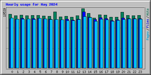 Hourly usage for May 2024